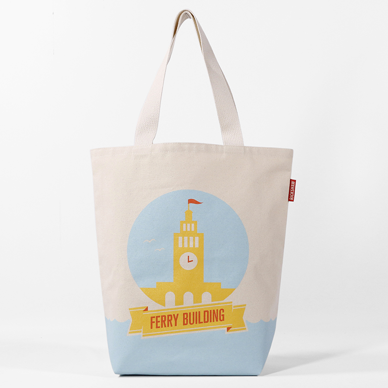 SAN FRANCISCO NEIGHBORHOODS - Large Word Art Tote Bag – LA Pop Art