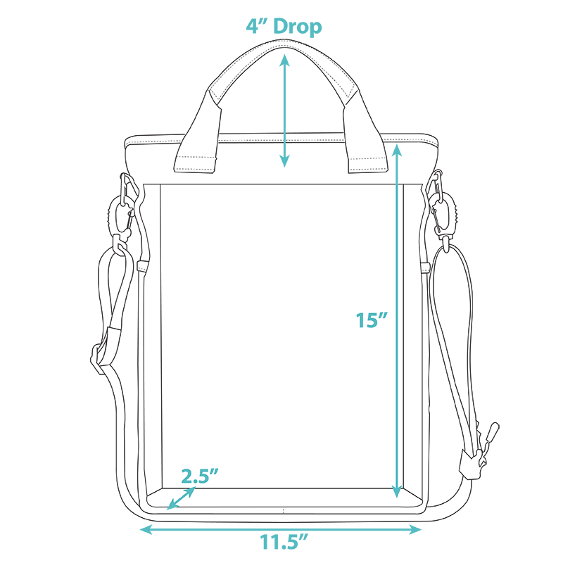 Tall SOHO Tote - Short Handle